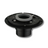 Shower Drain Base with Threaded Adjustable Ring – A Black Colored Floor Drain Base with Rubber Coupler for Easy and Stable Installation of Bathroom Drain Compatible with ABS & PVC Pipes