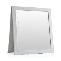 BRÜUN Backstage Hanging Mirror for Dance Bag with Dimmable LED Lights for Focused Glow with Touch Sensitive Power Button