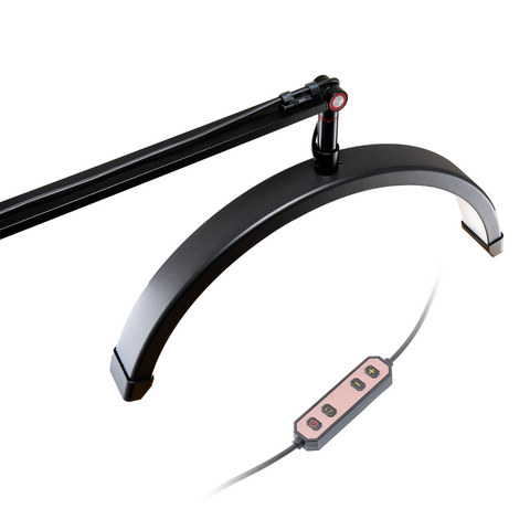 BRUUN Beauty 20W Moon Lash Light | A 16 Inches Adjustable LED Lamp for Estheticians, Lash Technicians, and Nail Artists - Ideal Lamp for Eyelash Extensions and Tattoo